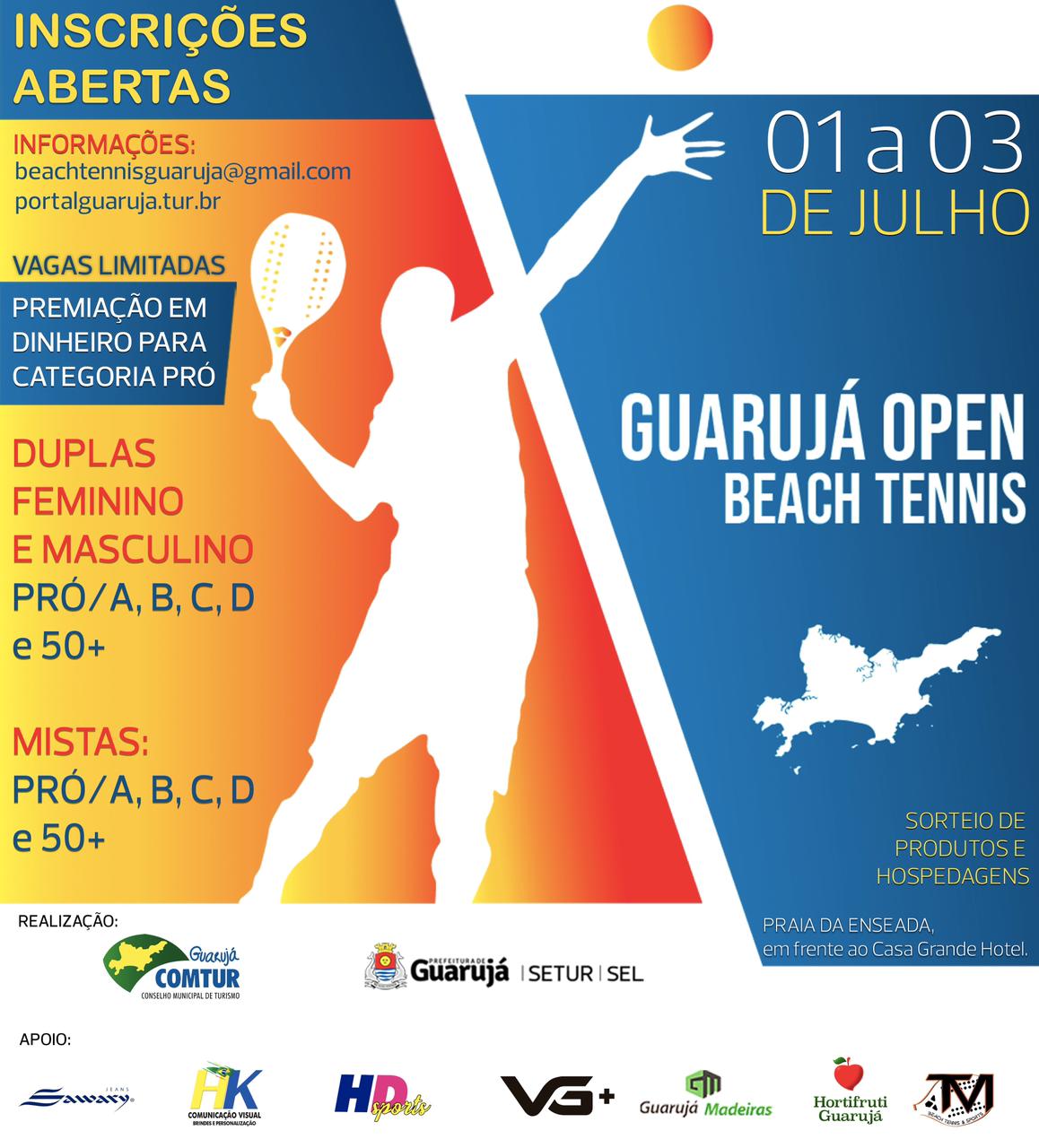 Inscrições abertas para o 1º Torneio de Beach Tennis da Amperj – AMPERJ