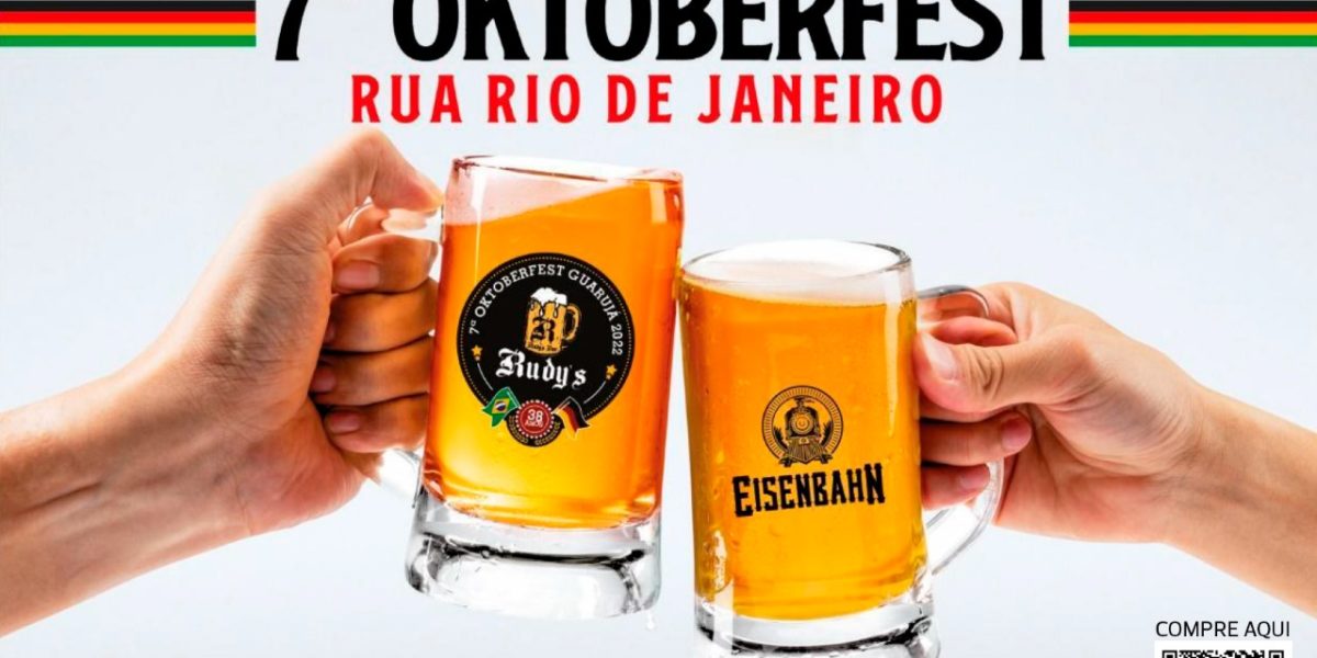 Oktoberfest no Guarujá dia 14 e 15 de Outubro